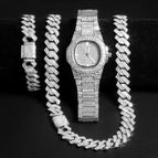 Silver Chain suit C / 8inch with 20inch / 16MM