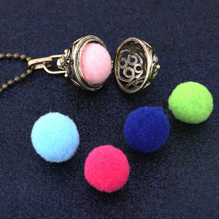 New Charm Mexico Chime Hollow Angel Wings Vintage Necklace Jewelry Music Ball Aroma Pendant For Women Summer Fashion Accessories