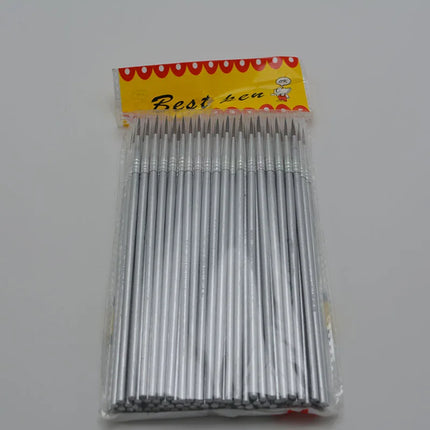 10pcs/set nylon hair Silver rod hook line pen painting brush children DIY art supplies Stationery watercolor brush paintbrush