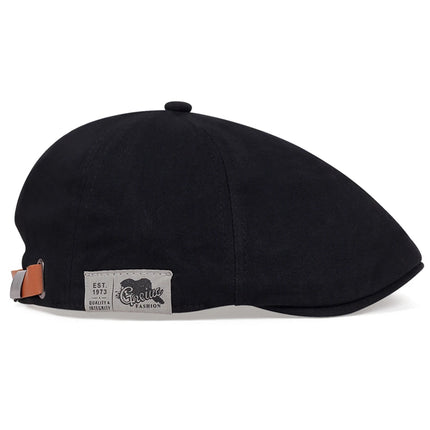 Men Side Letter Sticker Newsboy Caps British Painters Hats Spring and Autumn Adjustable Flat Cap Hip Hop Berets Peaked Cap