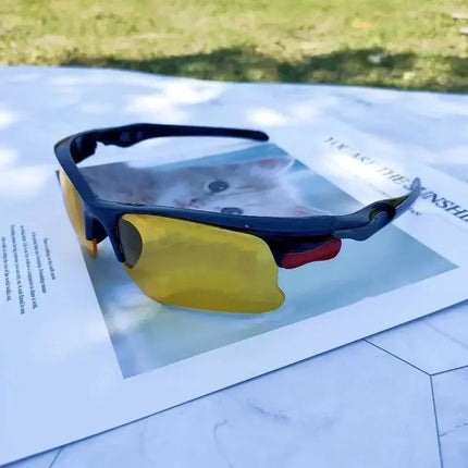 New Day and Night Car Vision Driver Glasses Anti Glare Night Vision Driver Goggles Night Driving Enhanced Light Glasses Eyewear