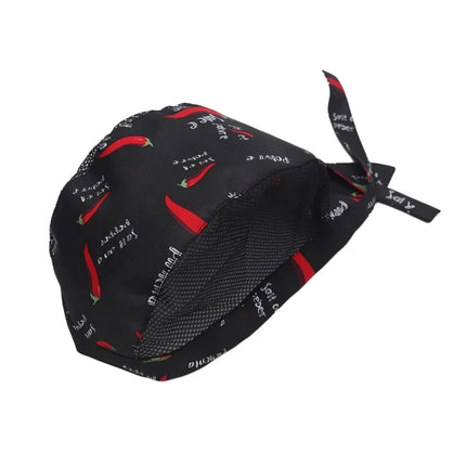 Cook Cap for Kitchen Cooking Cap Chef Skull Hats for Baker Adjustable Work Caps for Catering Women Chef Beanie Chef Hats for Men