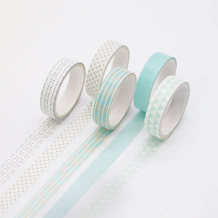 5 PCS Kawaii Washi Tapes Set Scrapbooking Stickers Supplies Japanese Cute korean stationery Journaling Aesthetic Masking tape