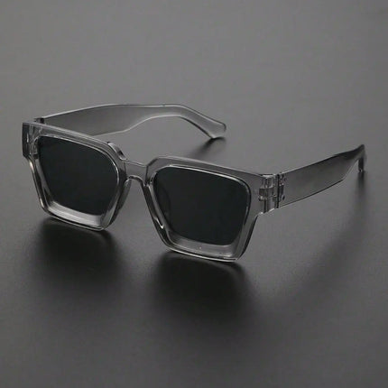1/2 PC S Classic Fashion Square Plastic Frame Women Sunglasses For Men Daily Life Shades Eyewear Accessories.