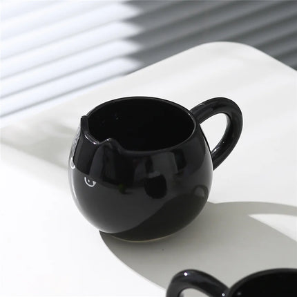 1PC cat shaped ceramic cup, creative mug, 380ml/13oz coffee and drinking cup