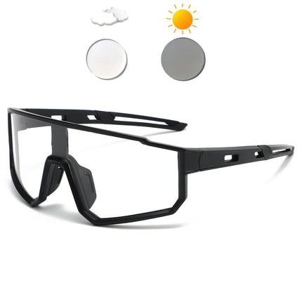 Brand New Fashion Photochromic Cycling Sunglasses Men Women Driving Square Hiking Sun Glasses Male Female Outdoor Sport Eyewear