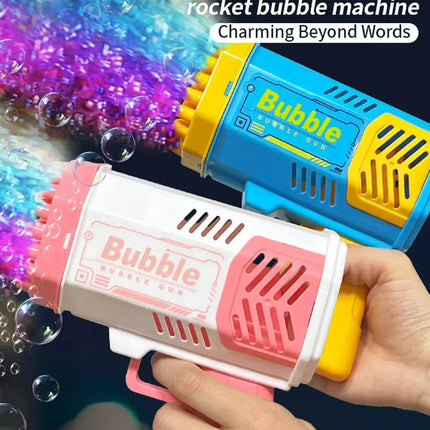 40 Hole Bubble Machine Fully Automatic Bubble Blowing Light Outdoor Bubble Machine without Battery without Bubble Water