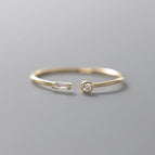 14K Gold Color / resizable