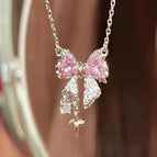 bow necklace