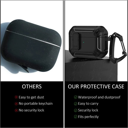 carbon fibre for Airpods Pro 2 Case With Switch headset Case Shockproof Cover For Men Case for Airpods Pro 1 2 Airpod 3 Case