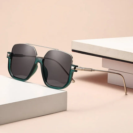 1PCS Fashion Oversized Sunglasses Women UV400 Sun Glasses Men 2025 Brand Designer Eyewear