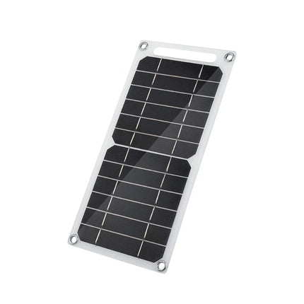5-35W Solar Panel With USB Waterproof Outdoor Hiking And Camping Portable Battery Mobile Phone Charging Bank Charging Panel 6.8V