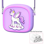 Purple storage bag
