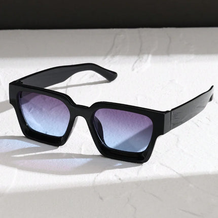 1/2 PC S Classic Fashion Square Plastic Frame Women Sunglasses For Men Daily Life Shades Eyewear Accessories.