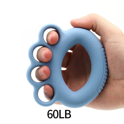 Silicone Adjustable Hand Grip Finger Trainer Exercise Carpal Expander Muscle Workout Gym Fitnes Strengthener