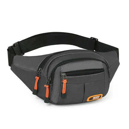 Oxford Waterproof Mobile Waist Bag for Men Women Multifunctional Large Capacity Fanny Pack Wear-resistant Riñoneras Para Hombre