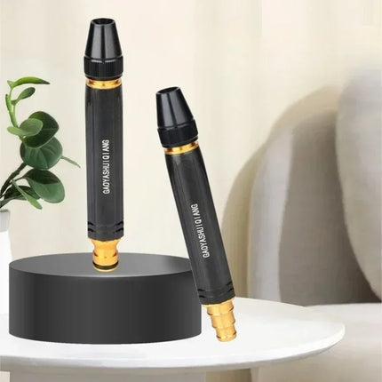 High-Pressure Water Gun Household Car Wash Water Black Car Wash Nozzle Diamond Water Car Wash Gun Watering Pipe