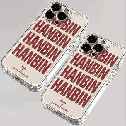 Personalized Women In English Phone Case For IPhone 16 15 14 13 12 11 Pro Max X XR XS Max 7 8 Plus SE2020 Transparent Cover Case