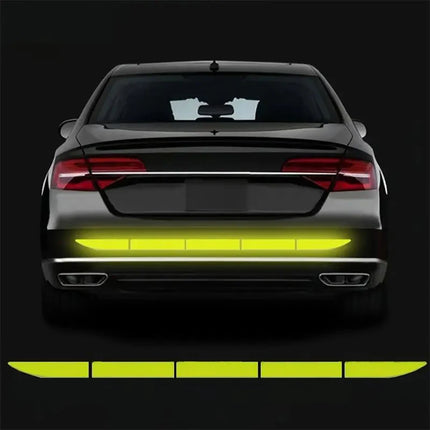 90cm Car Reflective Sticker Automobile Trunk Warning Safety Tape Anti Collision Night Warning Reflective Sticker Auto Accessorie