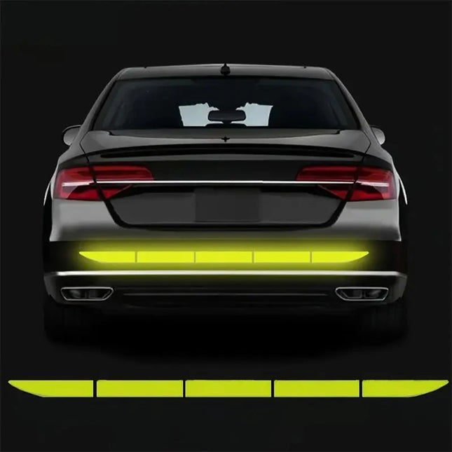 90cm Car Reflective Sticker Automobile Trunk Warning Safety Tape Anti Collision Night Warning Reflective Sticker Auto Accessorie