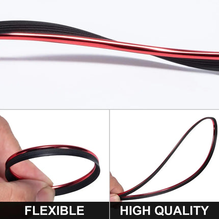 Car interior strip, car styling decoration flexible strip, dashboard cover decoration easy to install, upgrade your car interior