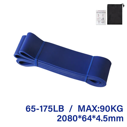 Heavy Duty Latex Resistance Band Exercise Elastic Band For Sport  Strength Pull Up Assist Band Workout Pilates Fitness Equipment