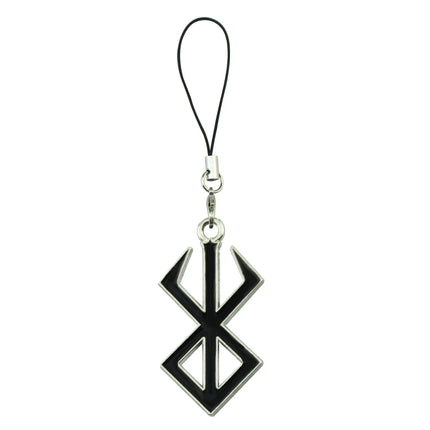 Berserk Symbol Pendant Necklace The Mad Warrior of Norse Viking Mythology Mens Hip Hop Jewelry