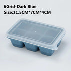 6Grid-Dark Blue / 1PCS