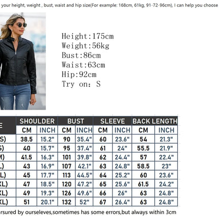 Faux Leather Jacket Women 2025 Autumn Spring Women's Moto Biker Jacket Red Black Coat Outerwear Brown Purple Blue 3xl 4xl Coffee