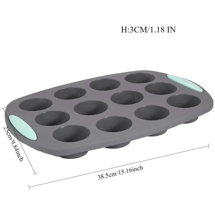 3D Pastry Silicone Cake Mold Baking Set Tools For Cake Pan Kitchen Fluted Tube Savarin Chiffon Pan Bakeware Airfryer Accessories