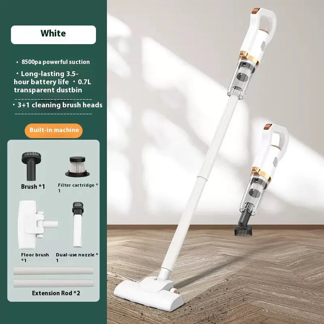 Multifunction Home-appliance 6500Pa Cleaning Machine Powerful Wireless Car Vacuum Cleaner Metal Strainer Portable Handheld