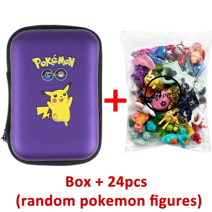 24Pcs/Set Pokemon Action Figure 2-3CM Not Repeating Mini Figures Model Toy Pikachu Anime Kids Collect Dolls Birthday Gifts