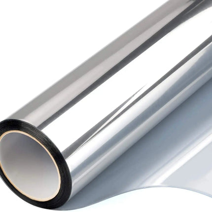 AFDB One Way Window Film, Mirror Effect Tint Glass Covering for Home Office,Reflective Heat Control Anti UV Glass Door Sticker