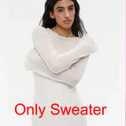 Beige(only Sweater) / One Size