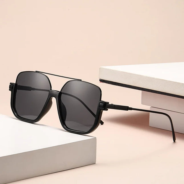 1PCS Fashion Oversized Sunglasses Women UV400 Sun Glasses Men 2025 Brand Designer Eyewear