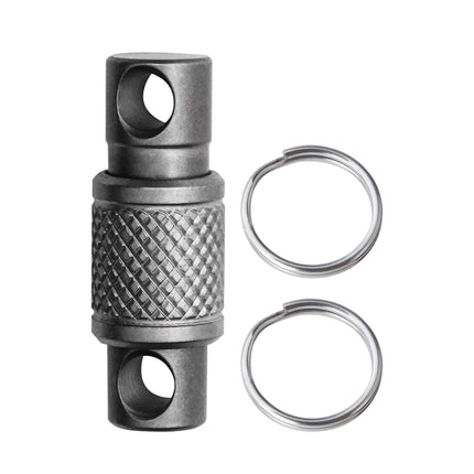 Titanium Alloy Keychain Outdoors EDC Tool Double Headed Quick Pull Buckle Removable Portable Mountaineering Buckle New Durable
