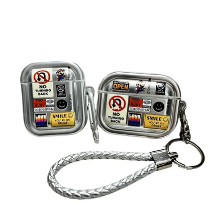 Mario AirPodsPro2 Case Protective Cover For AirPods4 Bluetooth Earphone Shell Compatible With Apple Gen 3  4 Headset Accessories