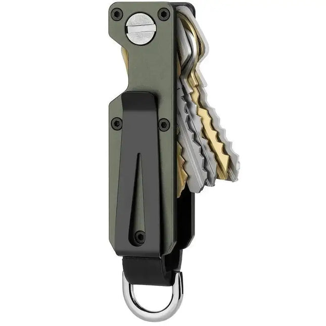 Aluminum Key Organizer 1-5 Keys Compact Aluminum Key Organizer - Minimalist design, ideal for everyday use and special occasions