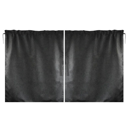 Car Privacy Curtains Universal Divider Curtain Between Rear Seat Auto Blackout Sun Shades Side Window Covers