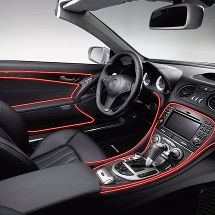 Car interior strip, car styling decoration flexible strip, dashboard cover decoration easy to install, upgrade your car interior