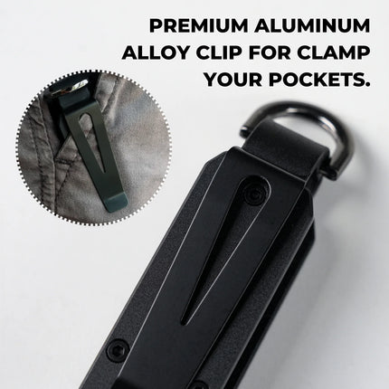 Aluminum Key Organizer 1-5 Keys Compact Aluminum Key Organizer - Minimalist design, ideal for everyday use and special occasions
