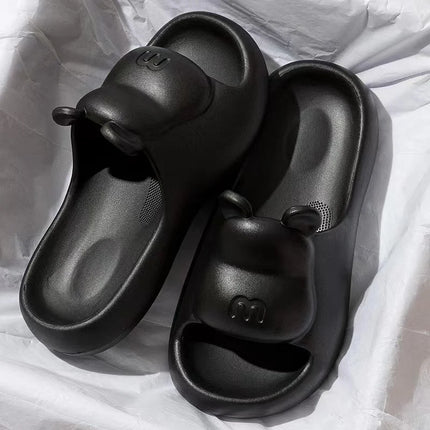2025 Fashion Women Slippers Summer Flat Sandals Lightweight EVA Home Bathroom Slippers Massage Couples Indoor Slides Shower Shoe