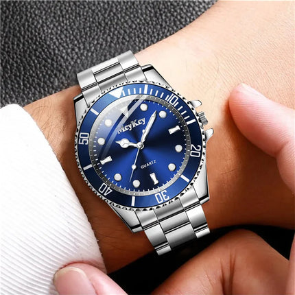 Fashion Large Dial Men Quartz Watch Men Business Watches Casual Clock Sports Wristwatch Reloj Hombre