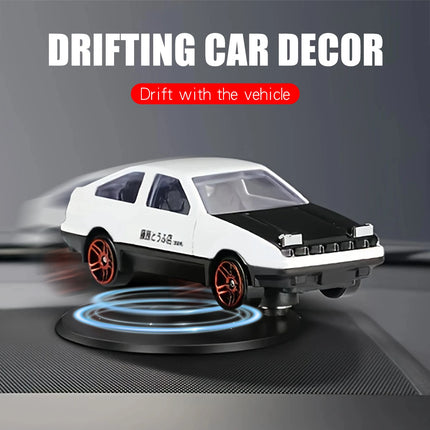 Fishtailing Drifting Car ornament dashboard wagging swing turn move cool fun sports racing model interior accessories decoration