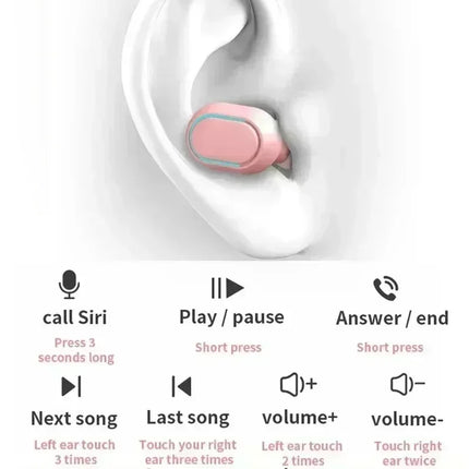 E7s Tws Gaming Headset Bluetooth Earphones Earbuds Blutooth Earphone Wireless Hearing Aids Sport EarBuds Hifi headphones