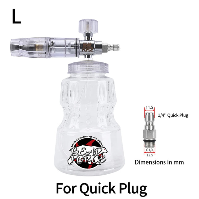 Pressure Washer Aluminum Foam Lance Foam Nozzle Car Wash Foam Maker for Karcher Elitech Bort AR Bosch Michelin Pressure Washer