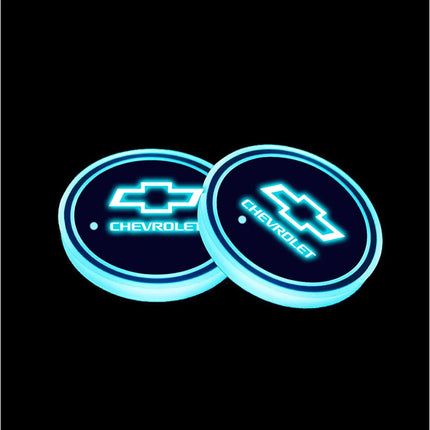 Car Water Cup Mat Drink Holder For Chevrolet Aveo Bolt Onix Cruze Spark Cavalier Colorado Lacetti Trailblazer Silverado Tahoe