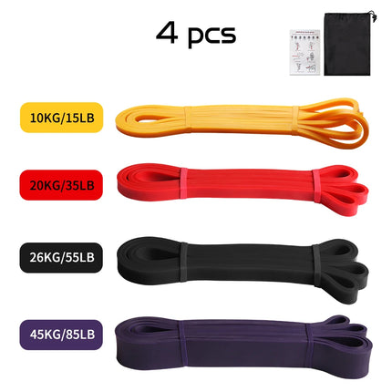 Heavy Duty Latex Resistance Band Exercise Elastic Band For Sport  Strength Pull Up Assist Band Workout Pilates Fitness Equipment