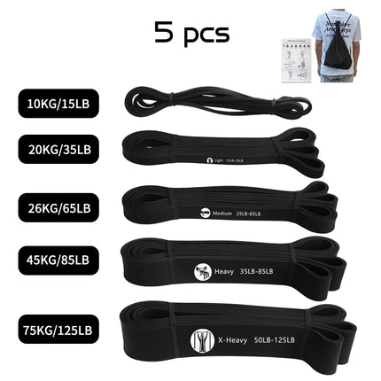 Heavy Duty Latex Resistance Band Exercise Elastic Band For Sport  Strength Pull Up Assist Band Workout Pilates Fitness Equipment