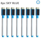 8pc Sky blue
